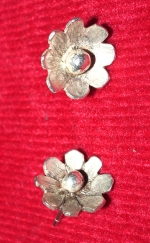 Flower earrings